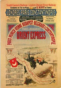 cartel-antiguo-del-orient-express